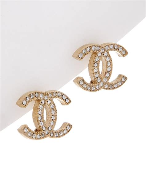 chanel spelled out earrings|Selfridges Chanel earrings.